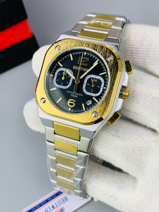 Denvosi Royal Gold Square Quartz Watch