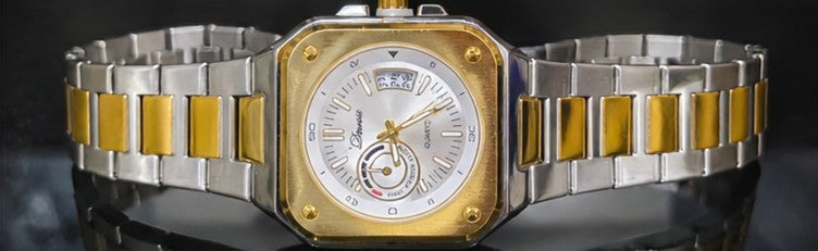 Denvosi Royal Gold Square Quartz Watch
