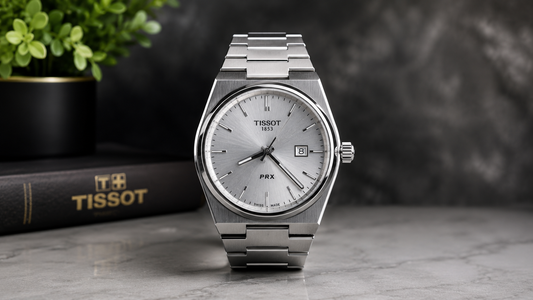 Tissot PRX Silver Dial Stainless Steel Men's Luxury Watch | Premium Quartz Wrist Watch