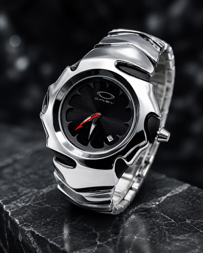 Oakley Blade Futuristic Stainless Steel Watch ✨