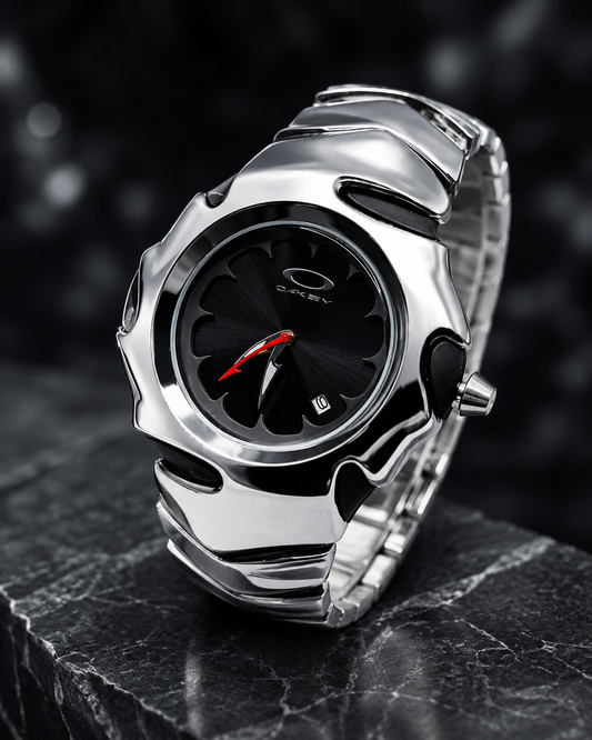 Oakley Blade Futuristic Stainless Steel Watch ✨